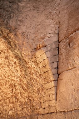 El Jem Kolezyumu. Afrika 'daki en büyük Roma amfitiyatrosu. Unesco Dünya Mirası.