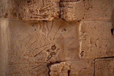 El Jem Kolezyumu. Afrika 'daki en büyük Roma amfitiyatrosu. Unesco Dünya Mirası.