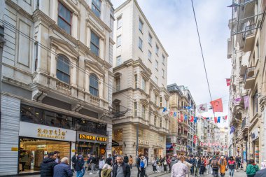 İstanbul sokaklarının manzarası - Trkiye