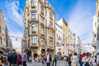 İstanbul sokaklarının manzarası - Trkiye