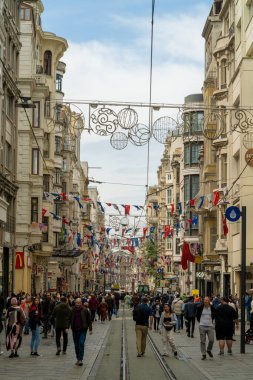 İstanbul sokaklarının manzarası - Trkiye