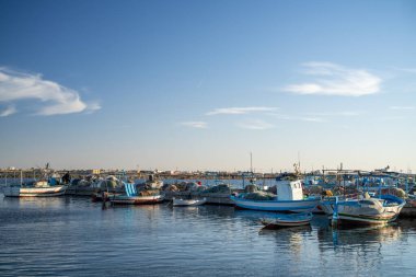 Kerkennah Manzarası - Akdeniz 'deki Tunus Takımadası