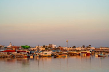 Kerkennah Manzarası - Akdeniz 'deki Tunus Takımadası