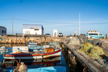 Kerkennah Manzarası - Akdeniz 'deki Tunus Takımadası