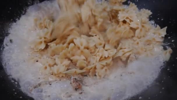 Pasta Preparation Tunisian Cuisine — Wideo stockowe