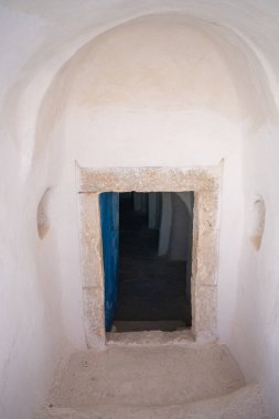 Djerba adasındaki tarihi cami - Güney Tunus