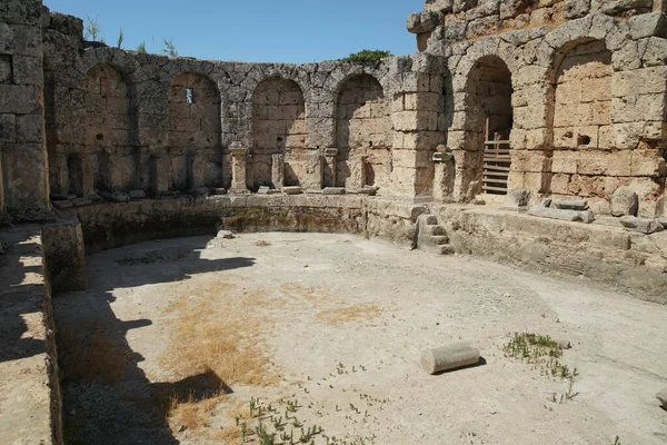 Bath Perge Ancient City Antalya City Turkiye — Stock Photo, Image