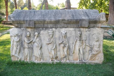 Geyre, Aydın, Türkiye 'deki Aphrodisias Antik Kentinde lahit