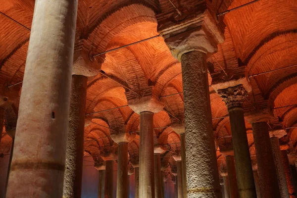 Istanbul Turkiye September 2022 Basilica Cistern Sultanahmet District Basilica Cistern — Stock Photo, Image
