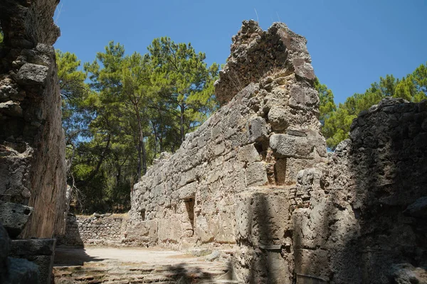 ケメルのファセリス古代都市 アンタルヤ市 トルコ — ストック写真