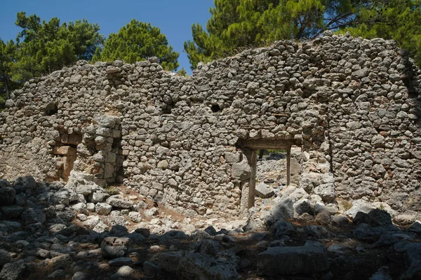 Phaselis Starożytne Miasto Kemer Antalya City Turkiye — Zdjęcie stockowe