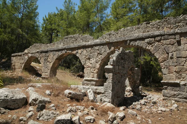 Phaselis Città Antica Kemer Antalya Turkiye — Foto Stock