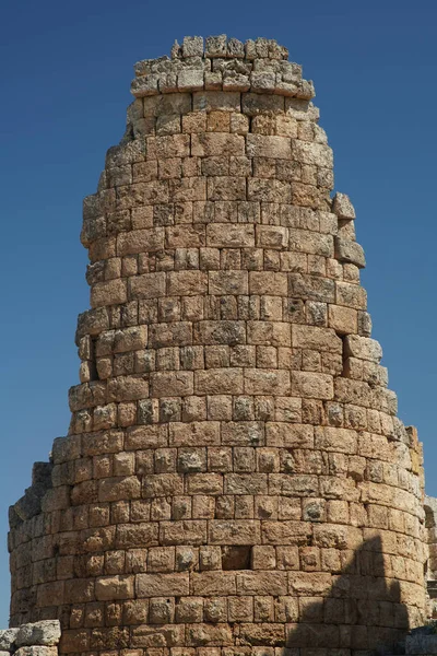 土耳其安塔利亚市Perge古城的希腊门 — 图库照片