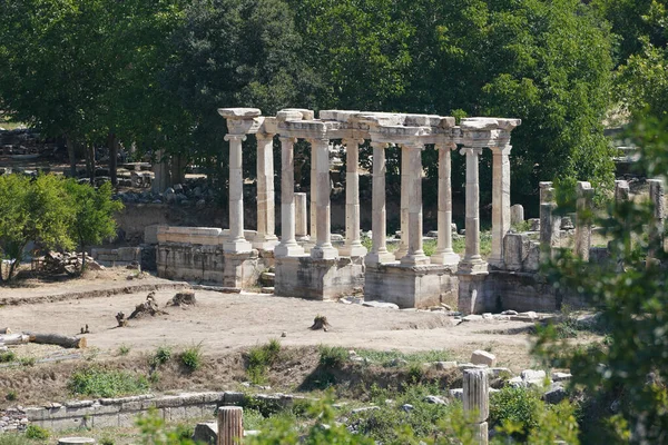 Oude Zuilen Aphrodisias Oude Stad Geyre Aydin Turkiye — Stockfoto