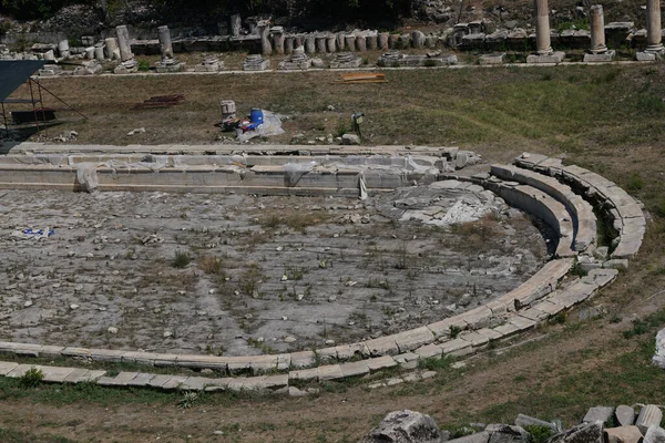 Geyre Aydın Türkiye Deki Aphrodisias Antik Kentinde Havuz — Stok fotoğraf