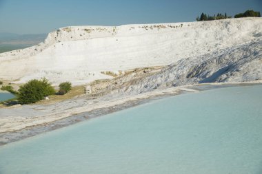 Denizkiye 'de Pamukkale' de Travertines Terası
