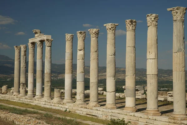 데니즐리 리커스 도시에 라오디게아의 기둥들 — 스톡 사진