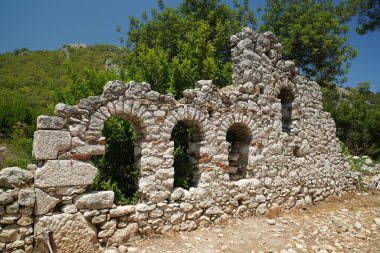 Antalya Şehri, Kumluca 'daki Olimpos Antik Kenti, Türkiye