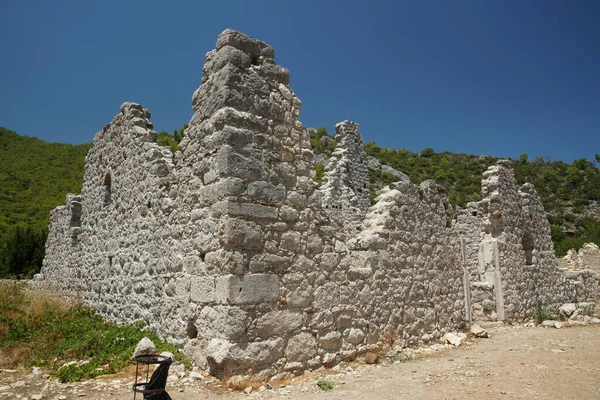 Die Antike Stadt Des Olymps Kumluca Antalya Türkei — Stockfoto