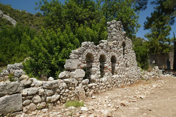 Olympus Ancient City Kumluca Antalya Turkiye — Foto Stock
