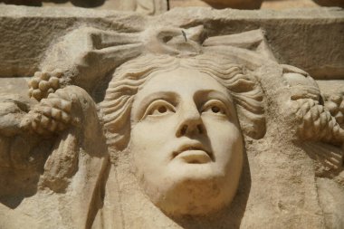 Geyre, Aydın, Türkiye 'deki Aphrodisias Antik Kentinde Antik Maske Yardım Derneği