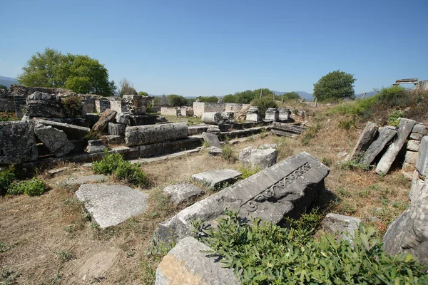 School of Sculpture in Aphrodisias Ancient City in Geyre, Aydin, Turkiye
