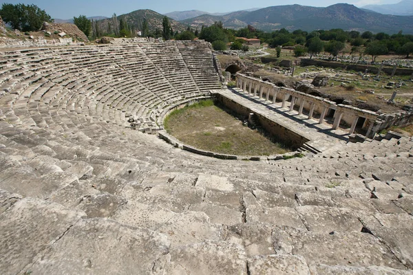 Θέατρο Της Αφροδίτης Αρχαία Πόλη Στην Geyre Aydin Turkiye — Φωτογραφία Αρχείου