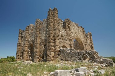 Antalya 'nın Aspendos Antik Kenti Bazilikası, Türkiye