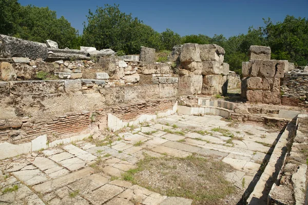 Hadrianus Fürdők Aphrodisias Óvárosában Geyre Aydin Turkiye — Stock Fotó