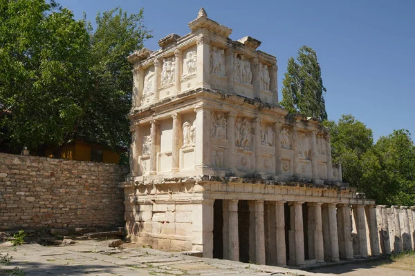 Sebasteion Afrodizii Starověké Město Geyre Aydin Turkiye — Stock fotografie