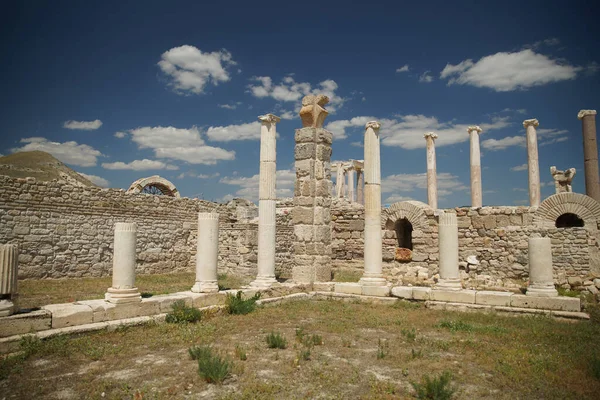 Τρίπολη Στην Αρχαία Πόλη Meander Στο Denizli City Turkiye — Φωτογραφία Αρχείου
