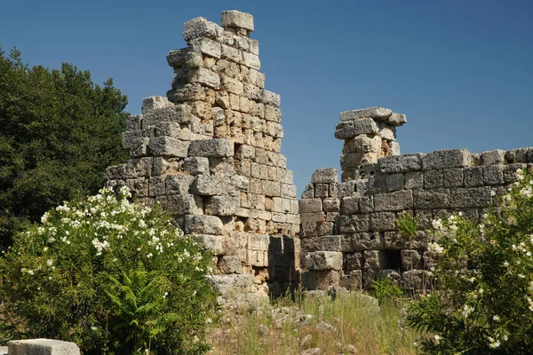 Perge Ancient City Antalya City Turkiye — Foto de Stock