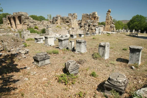 Hadrianic Baths Aphrodisias Ancient City Geyre Aydin Turkiye — Stock Photo, Image