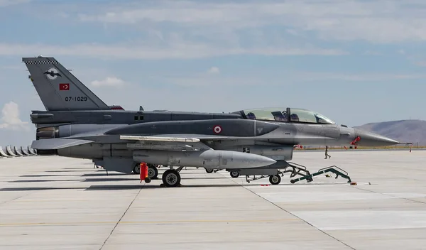 Konya Turquía Junio 2022 Ejercicio Fuerza Aérea Turca Lockheed Martin — Foto de Stock
