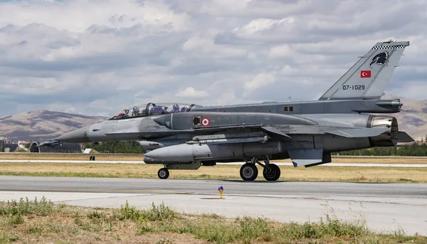 Konya Turquía Junio 2022 Ejercicio Fuerza Aérea Turca Lockheed Martin — Foto de Stock