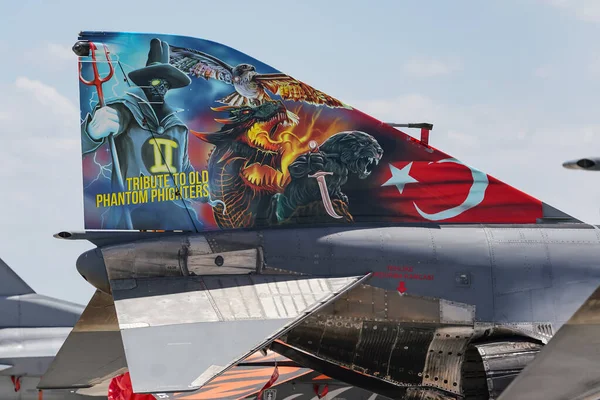 Konya Turkiye June 2022 Turkish Air Force Mcdonnell Douglas 2020 — стоковое фото