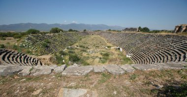 Geyre, Aydın, Türkiye 'deki Afrodizya Antik Kenti Stadyumu