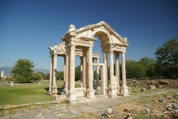 Afrodisias Cidade Antiga Geyre Aydin Turkiye — Fotografia de Stock