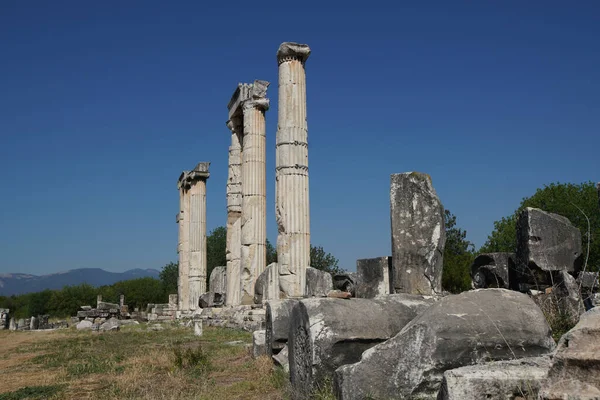Tempio Afrodite Afrodisia Antica Città Geyre Aydin Turkiye — Foto Stock