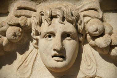 Geyre, Aydın, Türkiye 'deki Aphrodisias Antik Kentinde Antik Maske Yardım Derneği