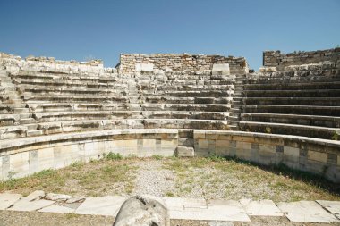 Bouleuterion, Aphrodisias 'taki Belediye Binası Geyre, Aydın, Türkiye