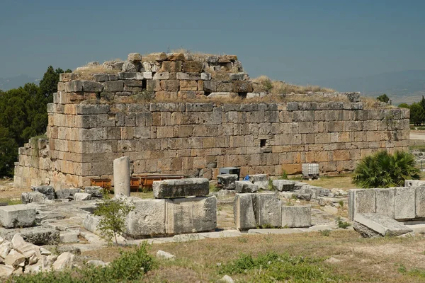 Hierapolis Ancient City Pamukkale Denizli City Turkiye —  Fotos de Stock
