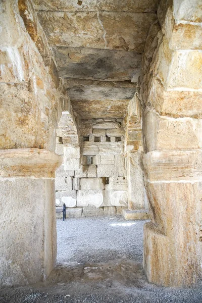 Bögen Tripolis Über Der Mäandernden Antiken Stadt Denizli Türkei — Stockfoto