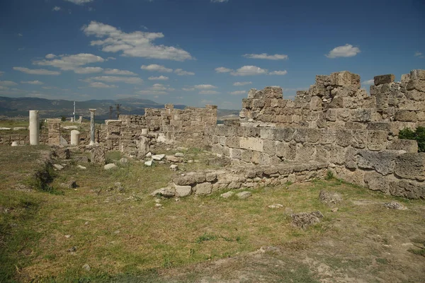 Τρίπολη Στην Αρχαία Πόλη Meander Στο Denizli City Turkiye — Φωτογραφία Αρχείου