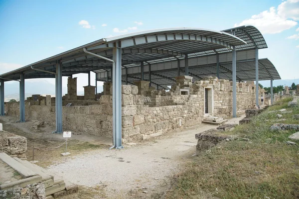 Kostel Laodicea Lycus Starověké Město Denizli City Turkiye — Stock fotografie