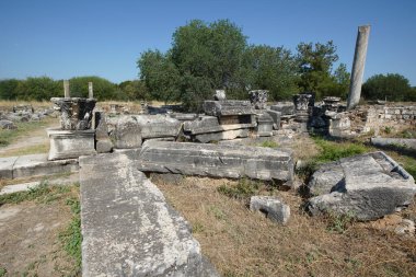 Aphrodisias 'taki Afrodit Tapınağı Geyre, Aydın, Türkiye