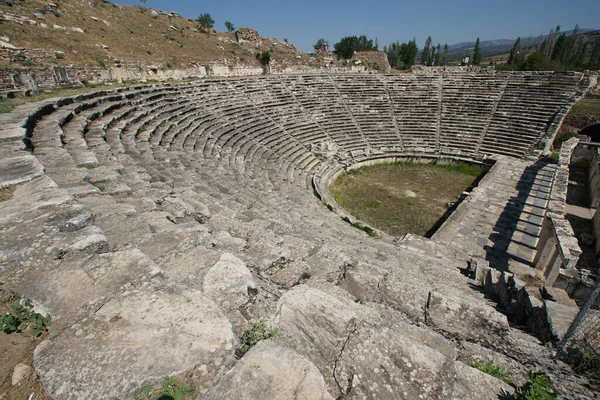 Teatro Afrodisias Ciudad Antigua Geyre Aydin Turkiye — Foto de Stock