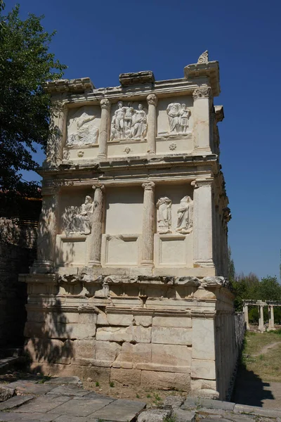 Aphrodisias Taki Sebasteion Antik Kenti Geyre Aydın Türkiye — Stok fotoğraf