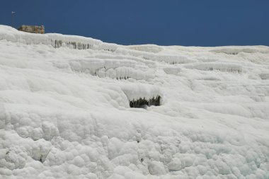 Denizkiye 'de Pamukkale' de Travertines Terasları