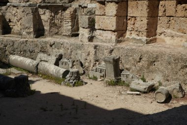 Antalya 'nın Perge Antik Kentinde hamam, Türkiye